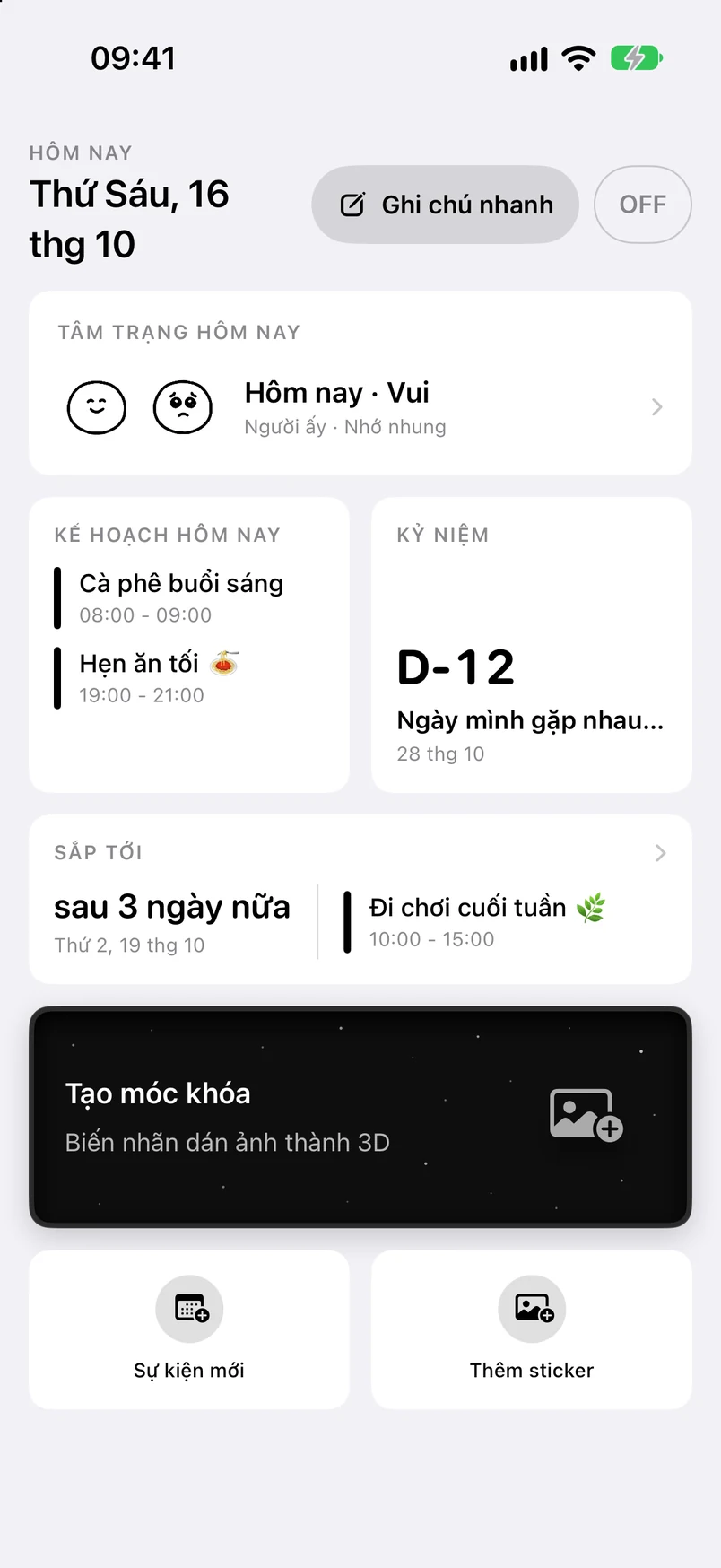 Trang chủ: lịch hôm nay, kỷ niệm D-12 và sự kiện sắp tới